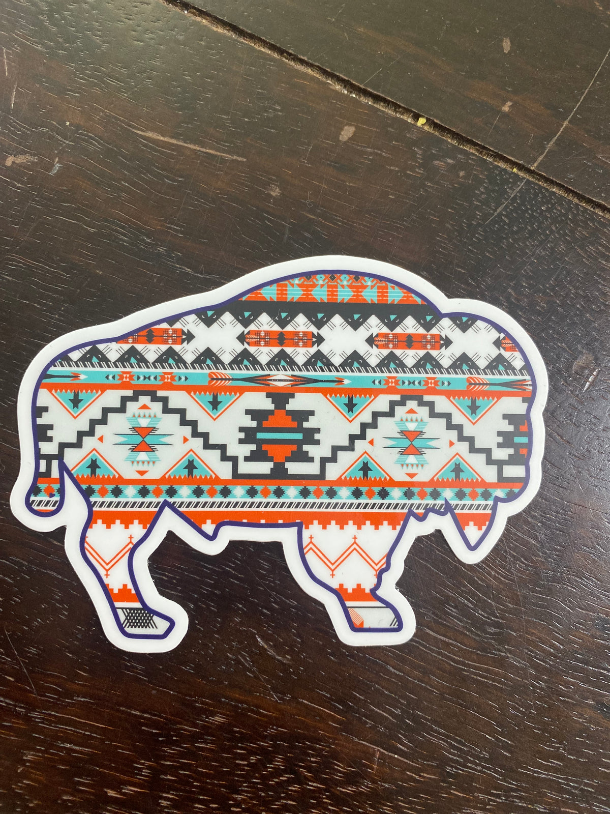 Bison Sticker