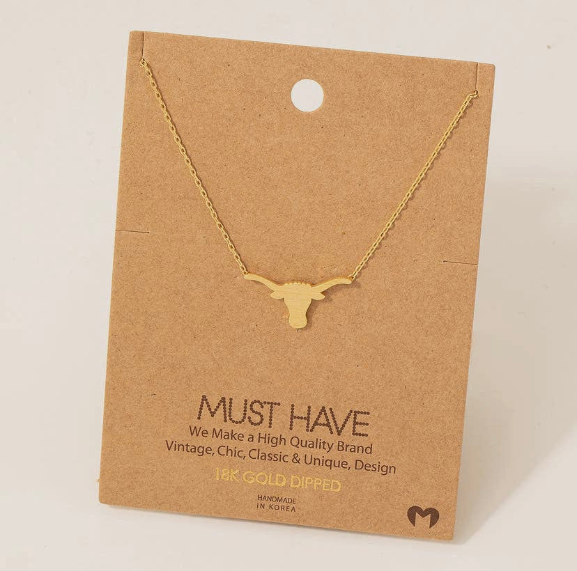 The Bull Necklace