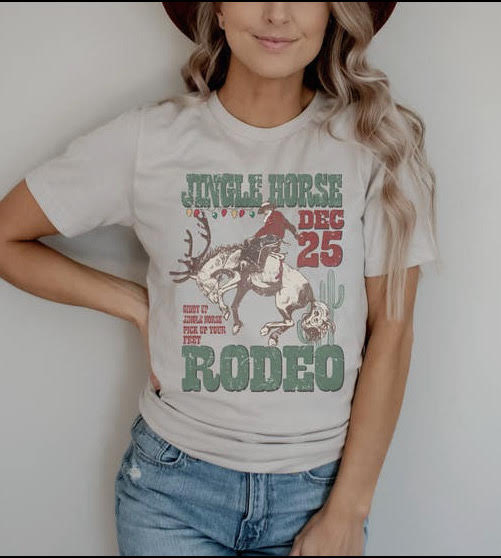 Giddy Up Jingle Horse Tee